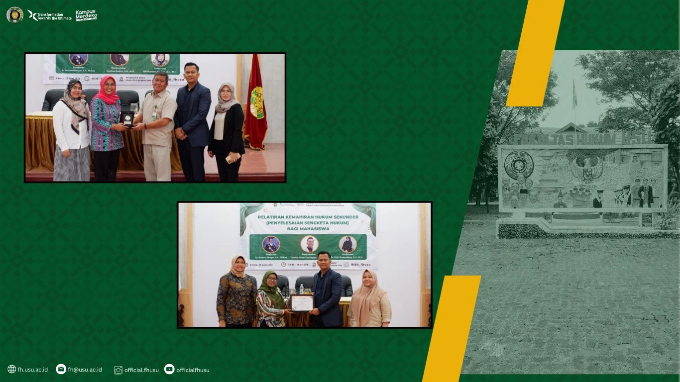 LKBH FH USU Law Training 2025, Seri-3 : Penalaran Hukum dan Legal Memorandum